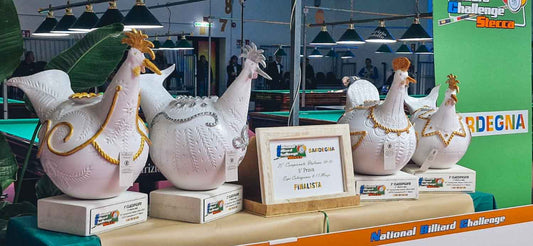 Le nostre creazioni per il National Billiard Challenge – Sardegna - Artigianato Pasella