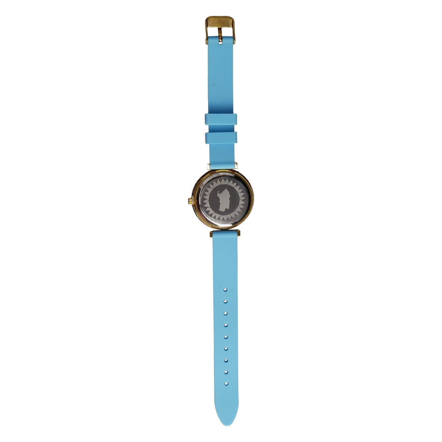 Orologio Turchese con Ghiera in Filigrana d’Argento + Cinturino in Sughero - Artigianato Pasella