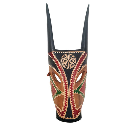 Maschera Boes originale, ragazzo, scura - Artigianato Pasella
