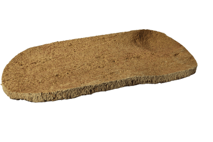 Vassoio in sughero naturale, 3° misura (circa 25*50 cm) - Artigianato Pasella